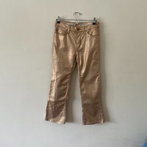 Rose Gold Anthropologie Jeans
